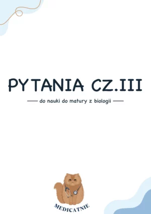 Pytania do nauki biologii 3